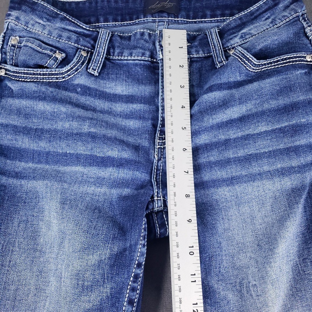 DayTrip Jeans Womens Size 26 Virgo Low Rise Bootcut Cropped - Picture 4 of 11